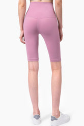 Breathable High-Rise Wide WaistbBiker Shorts